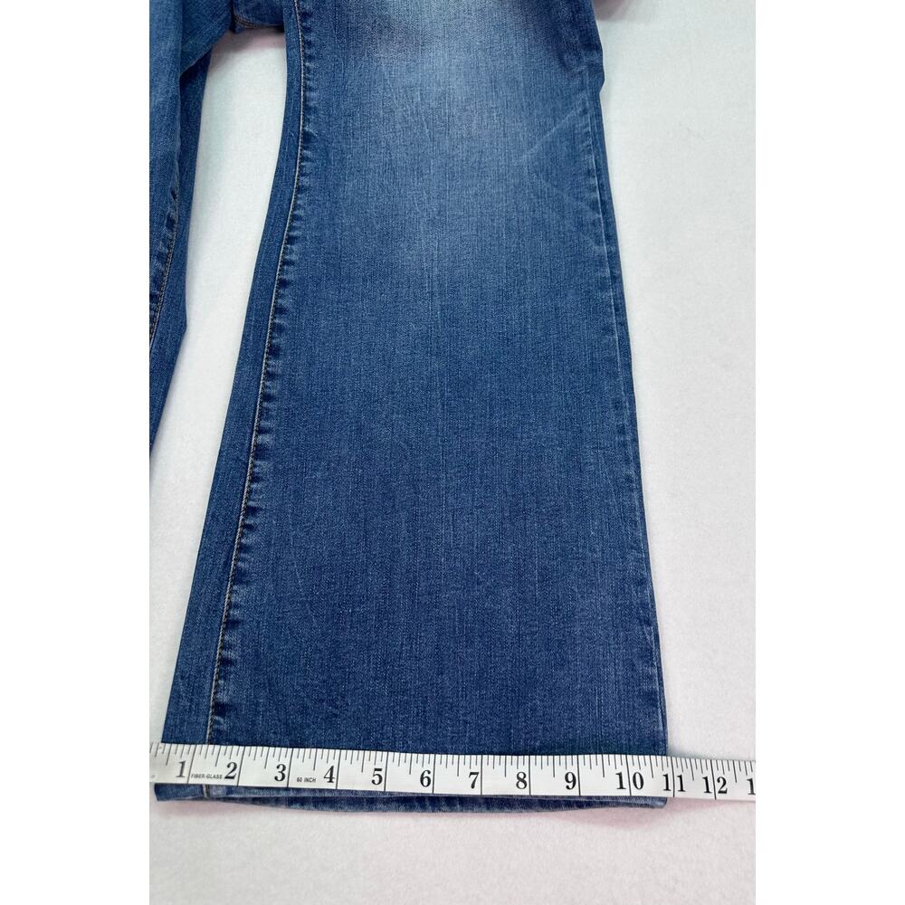 Kut from the Kloth Ana High Rise Fab Ab Flare Jeans Medium Wash Size 18 - Picture 13 of 15